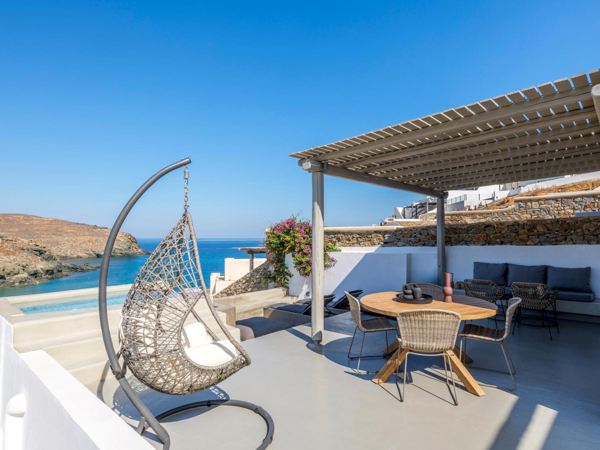 The Mykonist Merchia Beach Villas & Suites Kültér fotó