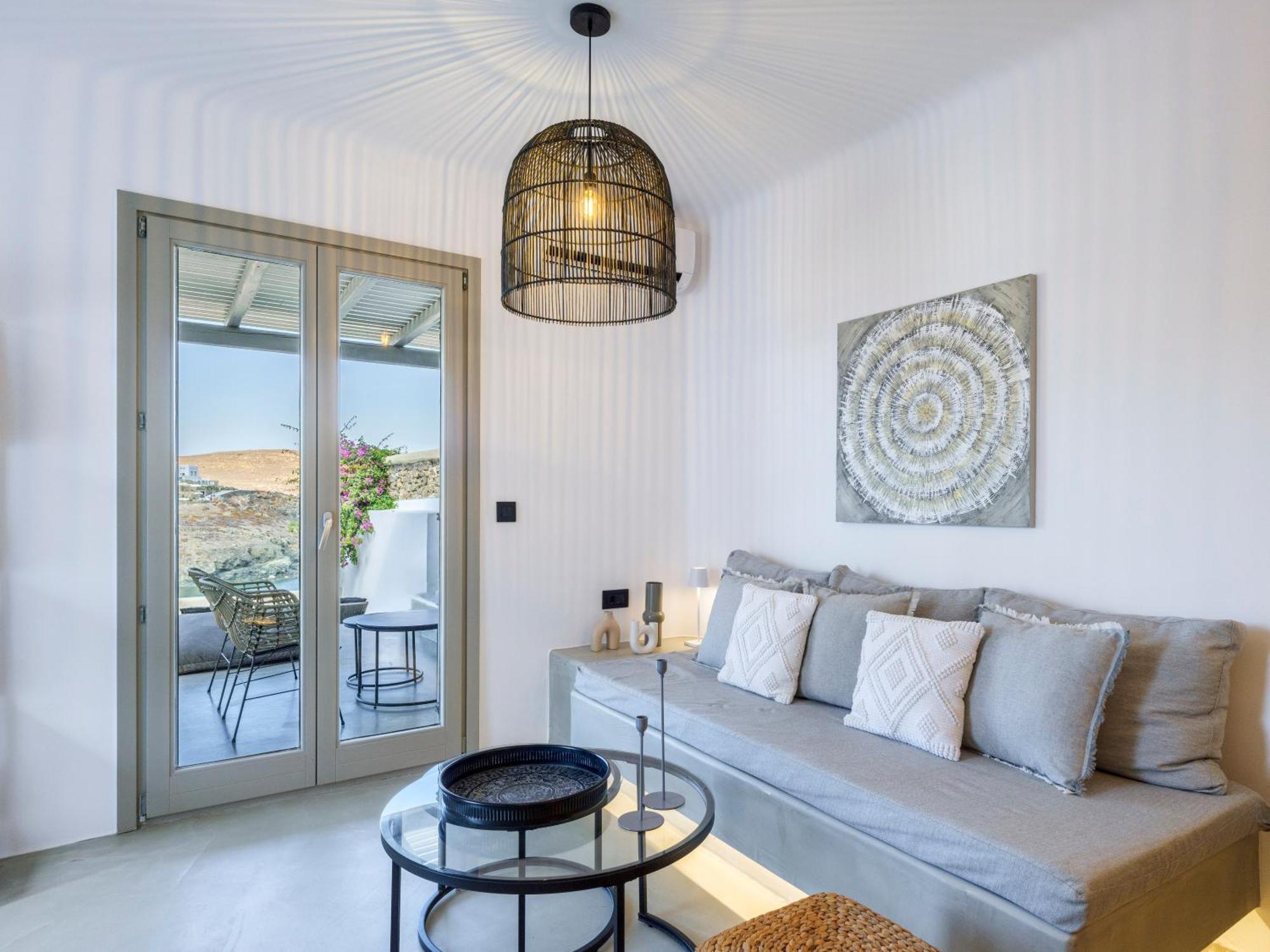The Mykonist Merchia Beach Villas & Suites Kültér fotó