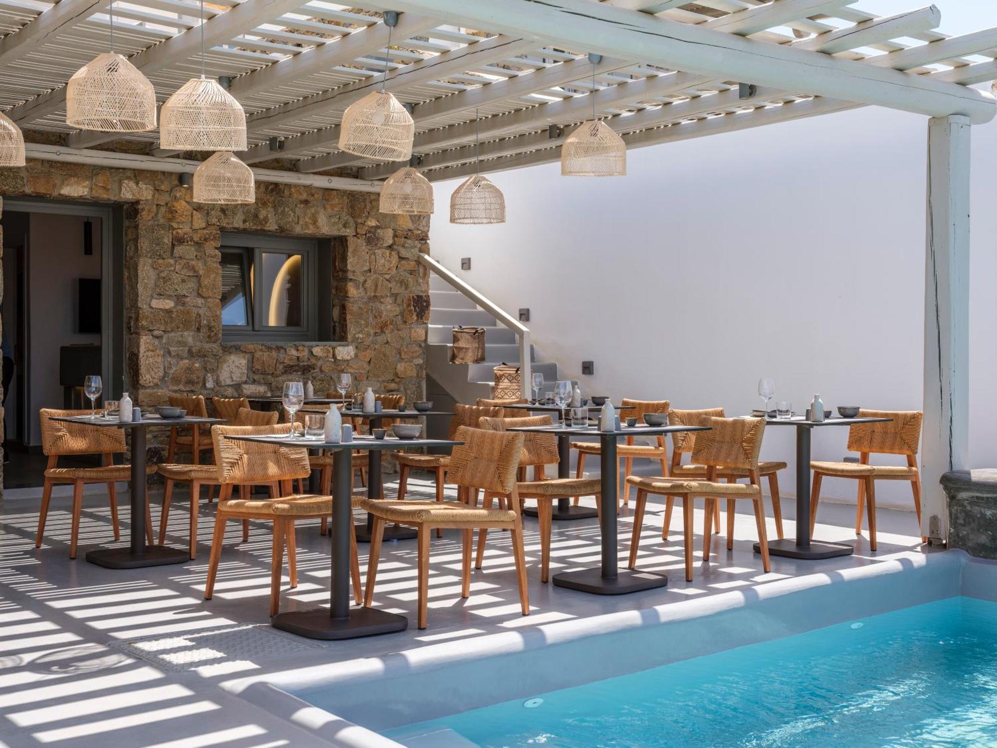 The Mykonist Merchia Beach Villas & Suites Kültér fotó