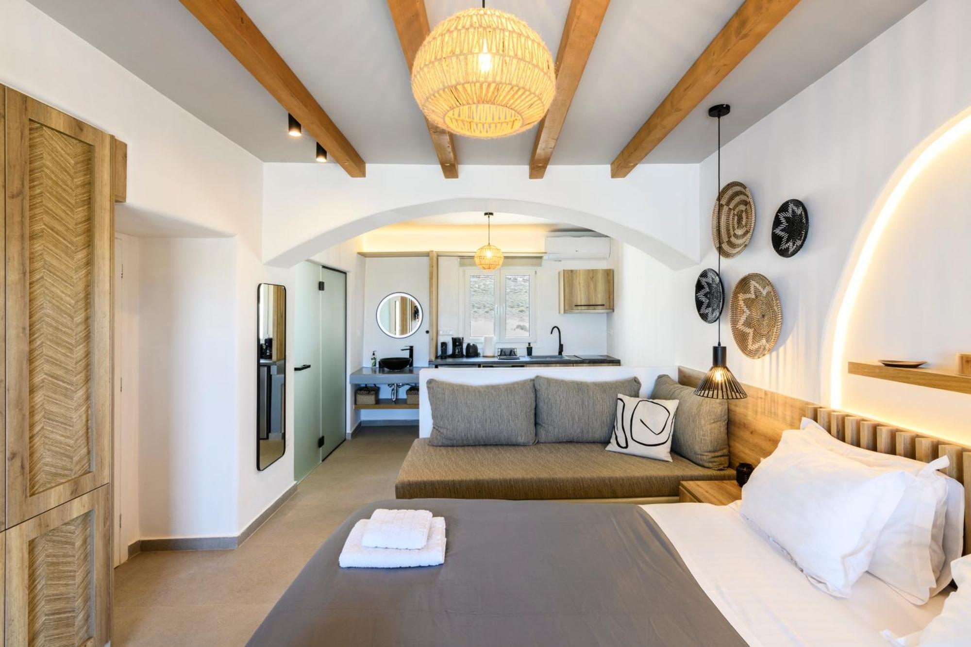 The Mykonist Merchia Beach Villas & Suites Kültér fotó