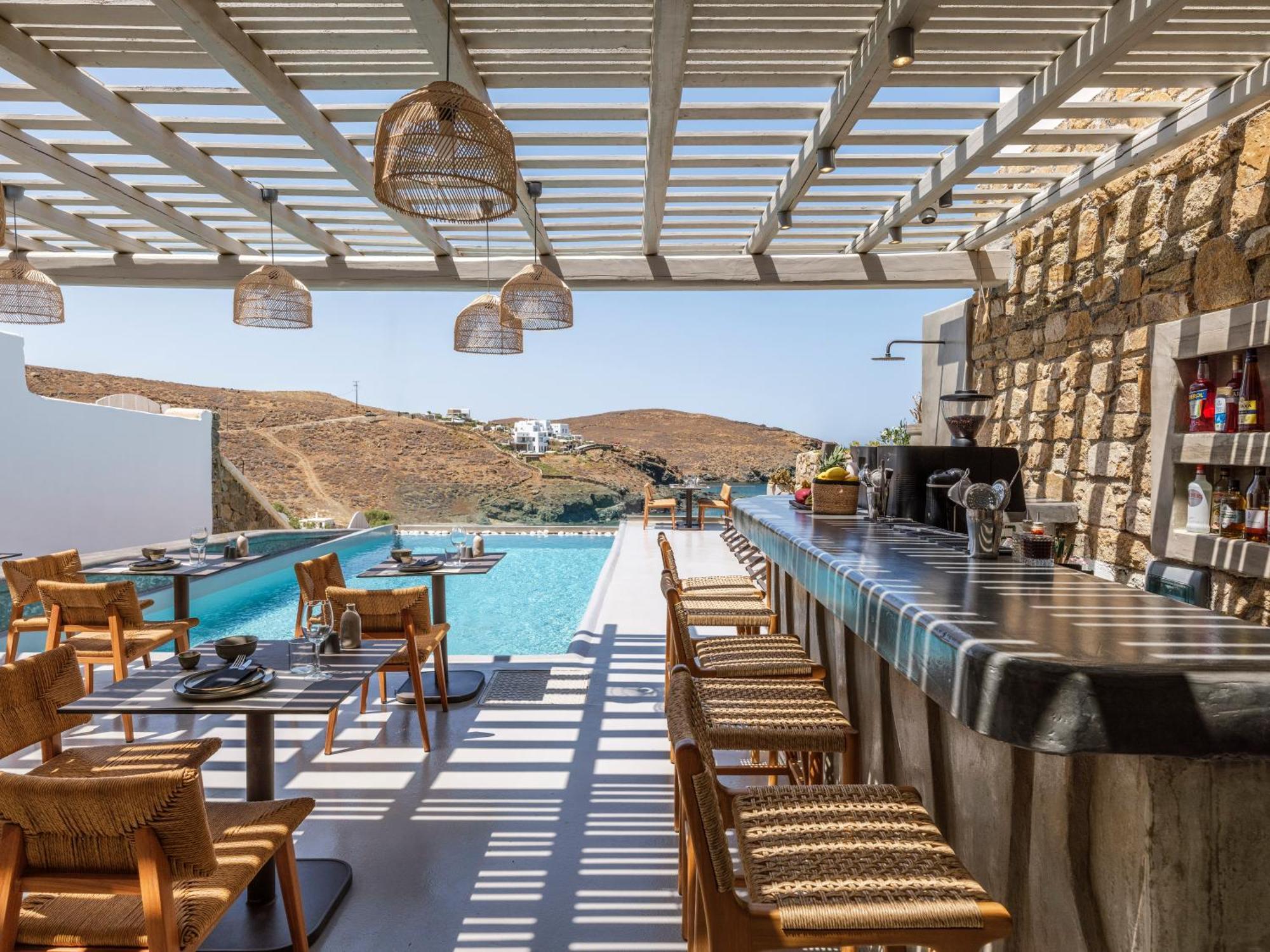 The Mykonist Merchia Beach Villas & Suites Kültér fotó