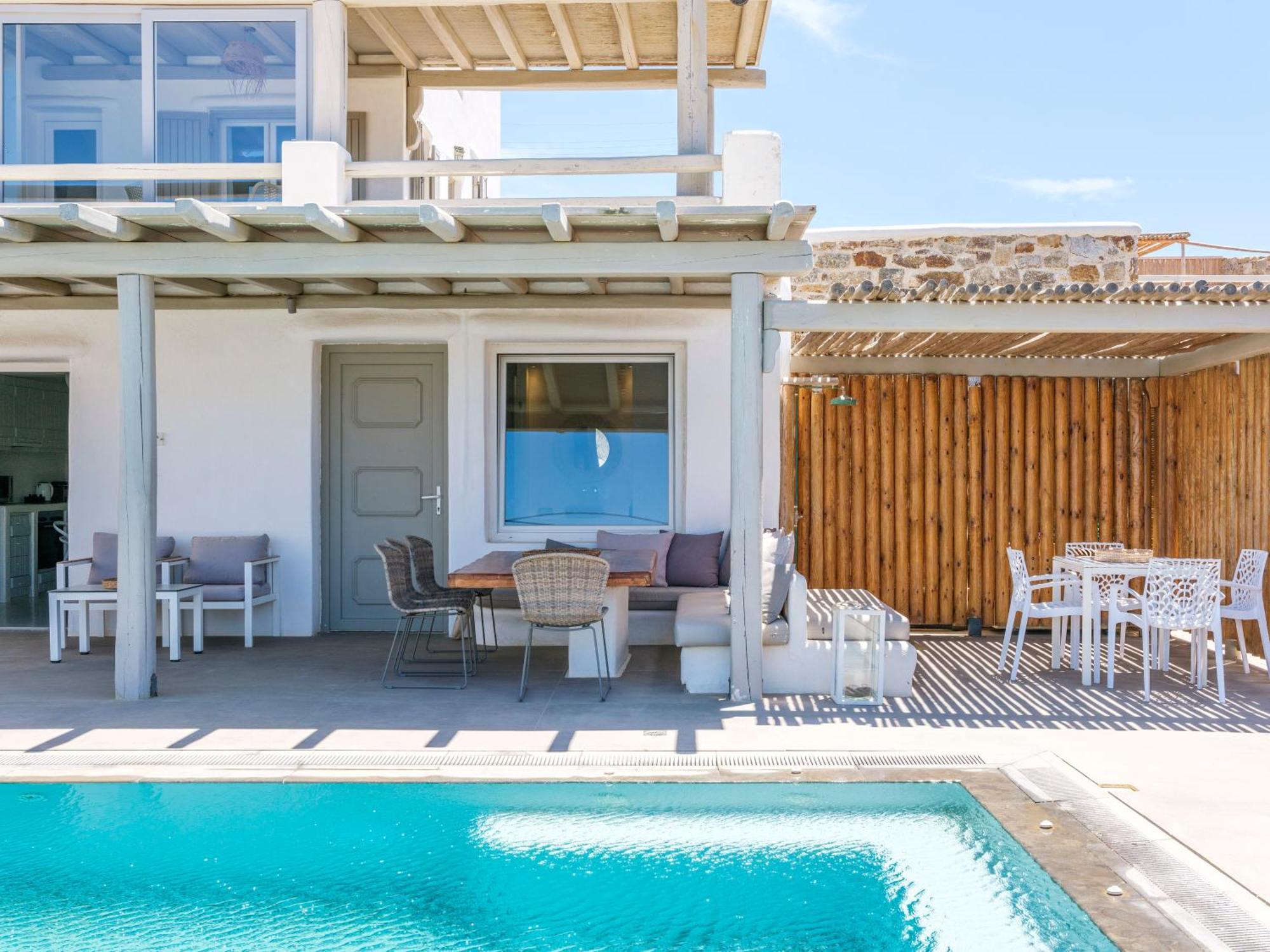 The Mykonist Merchia Beach Villas & Suites Kültér fotó