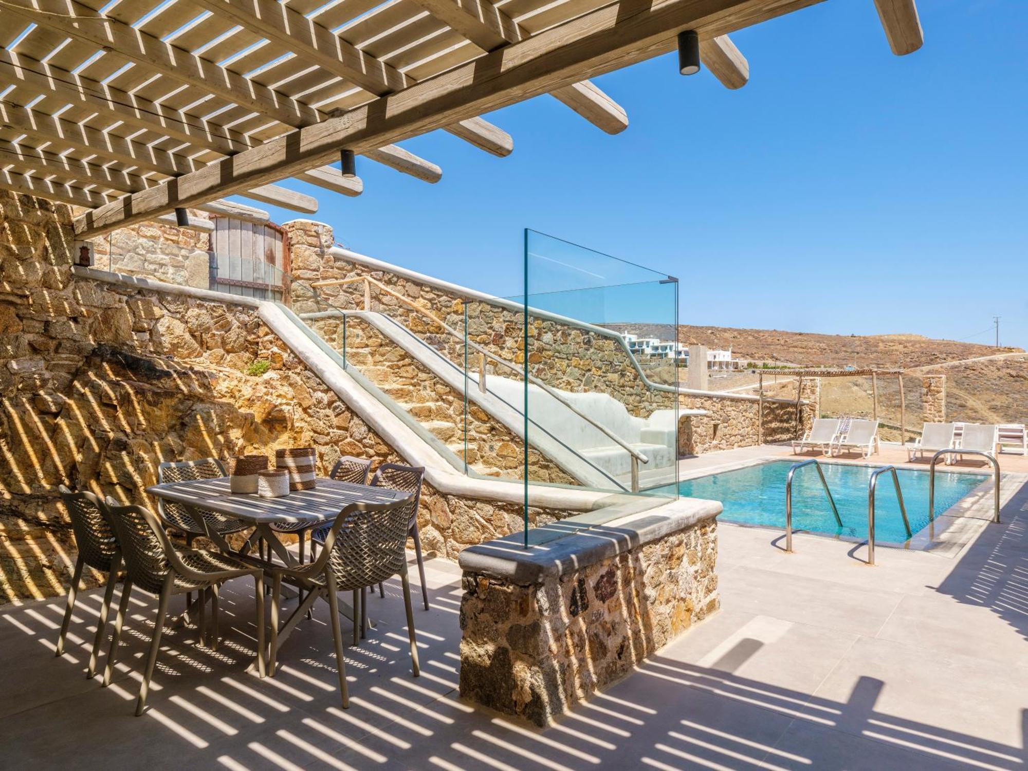 The Mykonist Merchia Beach Villas & Suites Kültér fotó